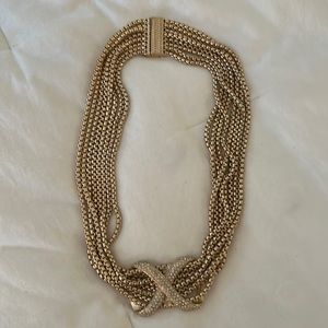 Talbots gold tone necklace